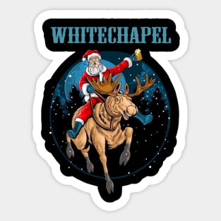 WHITECHAPEL BAND XMAS Sticker